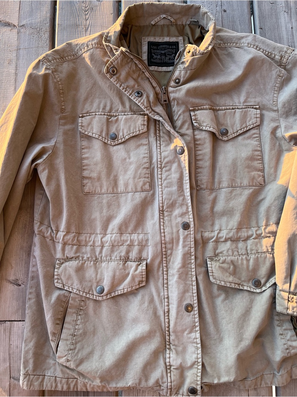 Levi's Beige/Tan Jacket - Picture 3 of 8